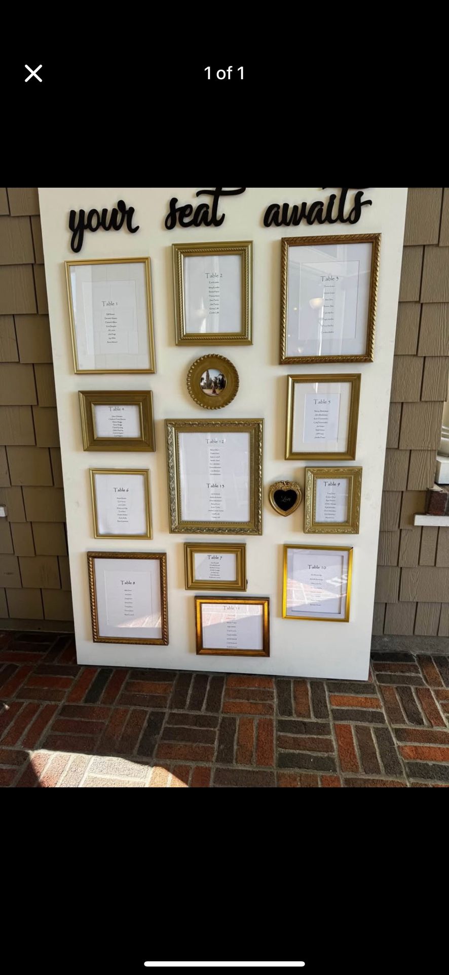 Wedding Seating Chart