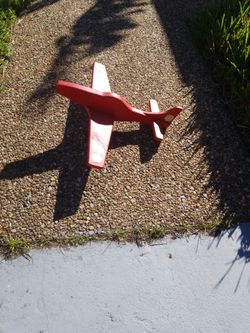 Wooden Airplane - Toy Or Decor