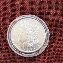 1878 S Morgan silver Dollar 