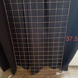 Rose Gold Wire  Rectangle Thing