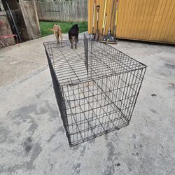 Extra Large Kennel. Metal with swing door. PLEASE READ THE FULL POST FOR DETAILS !!! 