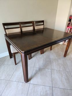 Family table $20 seat six people