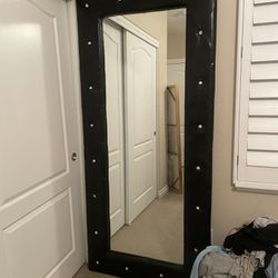 Full body black mirror 
