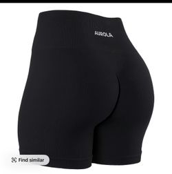 AUROLA Power Scrunch Butt  Biker Shorts