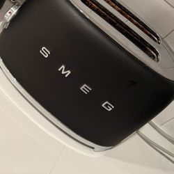 ✨ SMEG Matte Black Special Edition Set – Toaster ✨