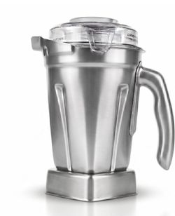 48oz Stainless Steel Blender Pitcher Replacement Compatible with   Vitamix 5(contact info removed) 6(contact info removed) E310 E320 Pro 200 Pro 500,
