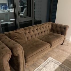 Velvet Sofa 