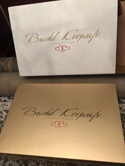 Bridal dress preservation box