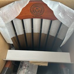 Wood Rocking Chair University Of Texas 