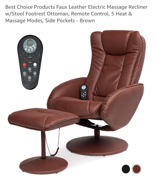 Massage Chair And Ottoman 