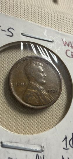 1921-S / 1919 Lincoln Wheat Cent (Woody- Alloy Mix)  VF Details