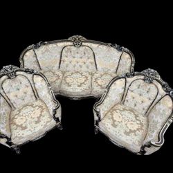 Rococo Style Vintage Sofa And Chairs 