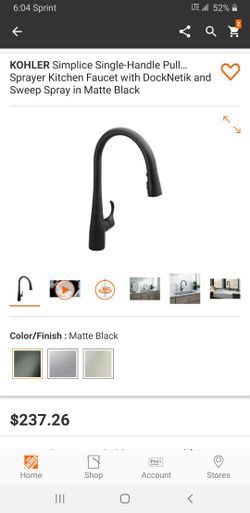 New bronze color kitchen faucet Missing The Mounting Bolt