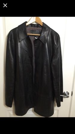Banana republic Men's real leather jacket