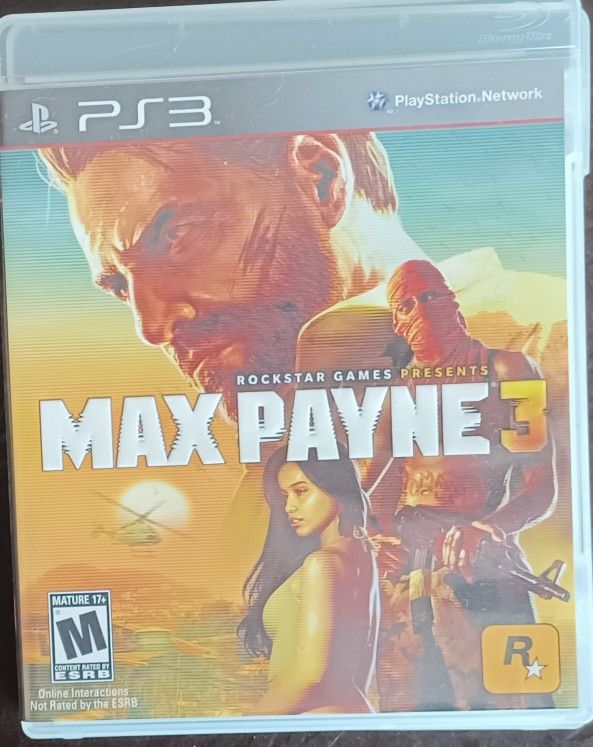 Max Payne 3 (Sony PlayStation 3, 2012) PS3 Complete W/ Manual CIB Tested