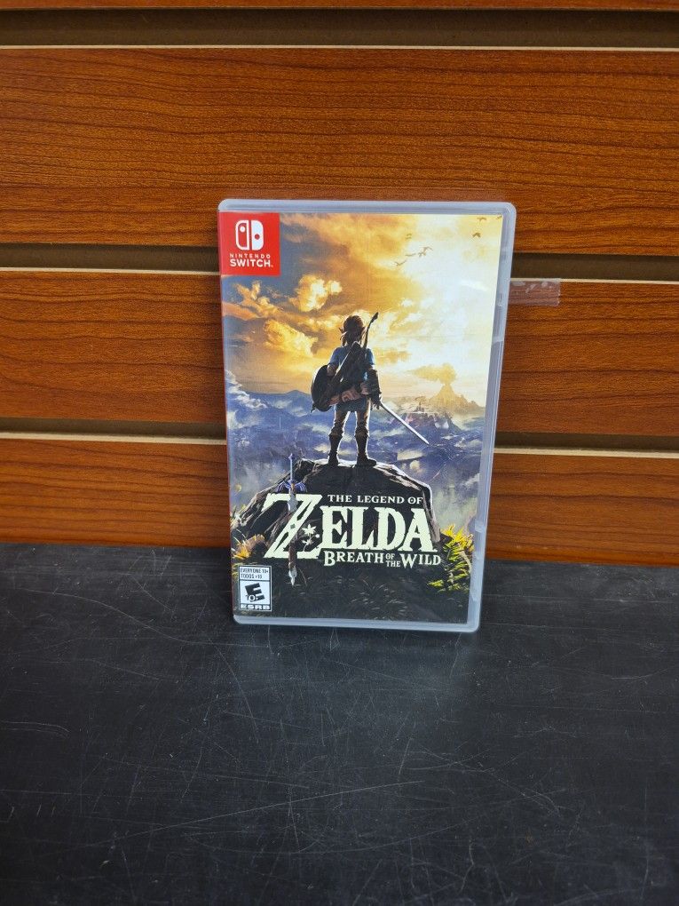 Nintendo Switch Game Zelda Breath Of The Wild