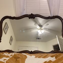 Large Antique Mirror