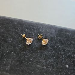 zirconium 10 K Earings 