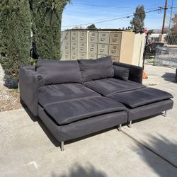 Gray Sofa W/ Lounge! 