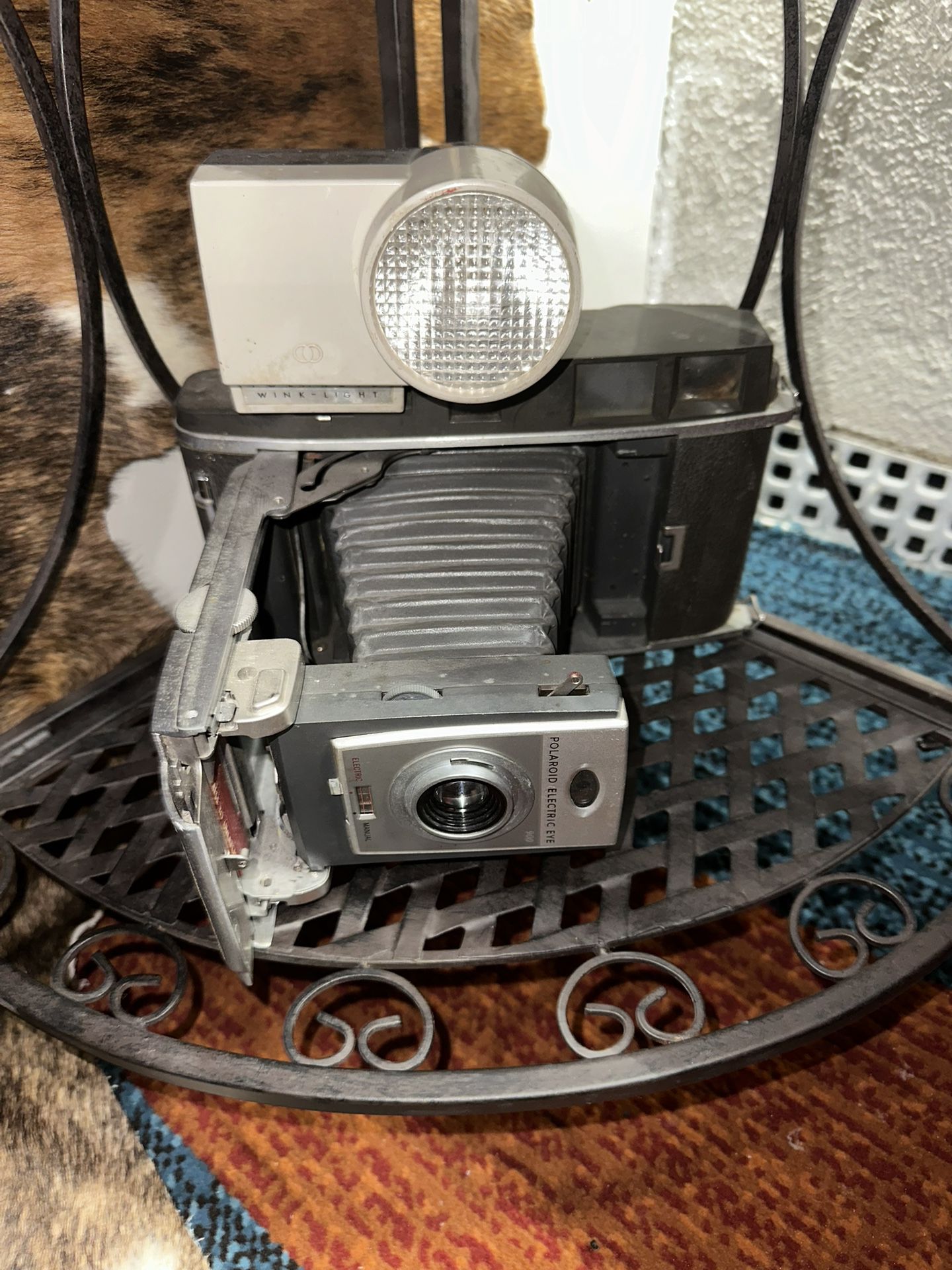 Antique Camera Polaroid Electric eye 