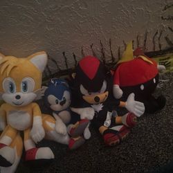 Sonic Plushies