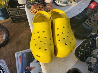 High Heel Crocs Size 7