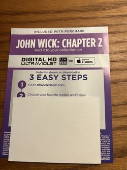John Wick 2 (Digital Code)