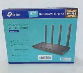 NEW TP-Link Archer AX12 AX1500 Wi-Fi 6 Router
