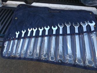 14pc. Set Wright Grip Wrenches with Bag