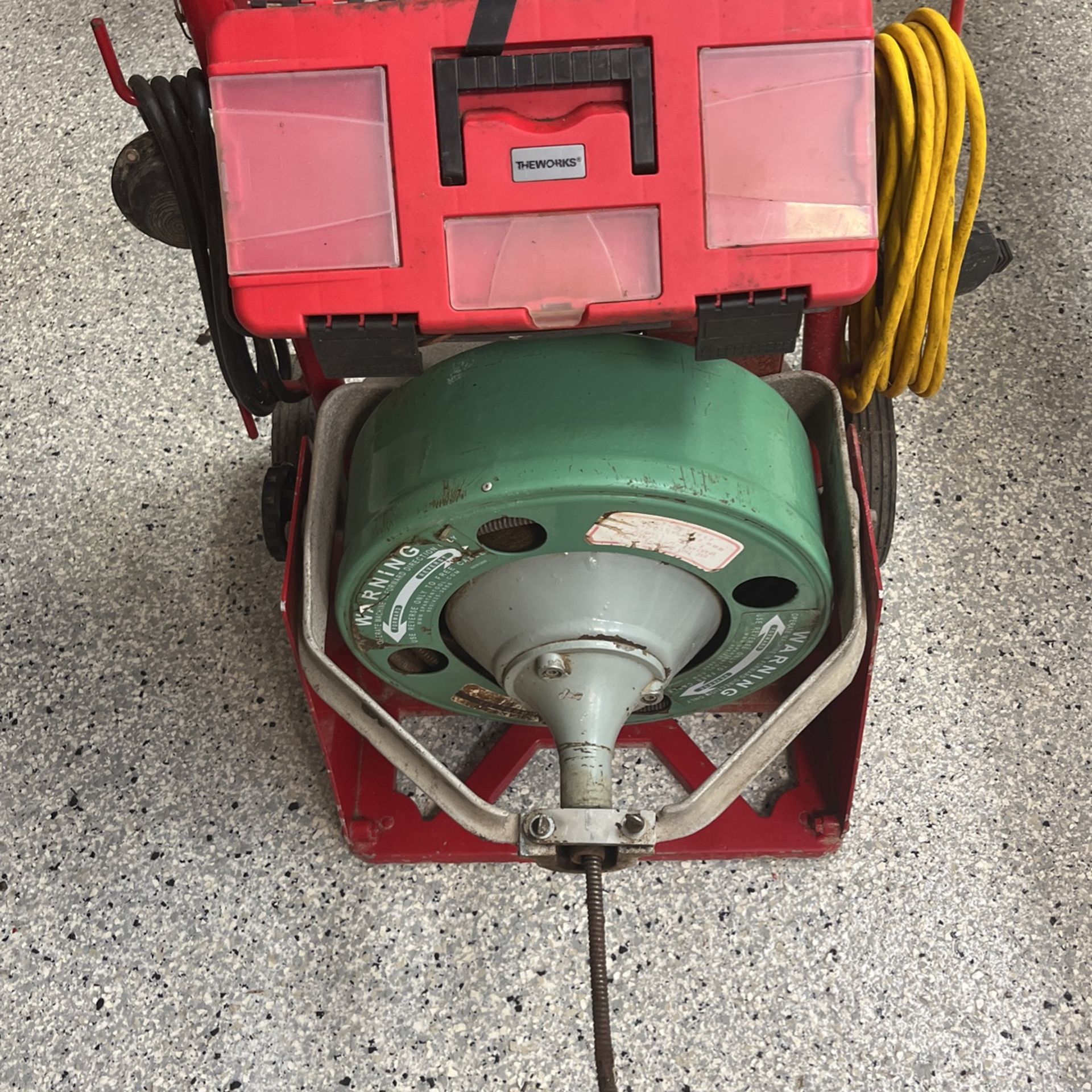 Spartan 100 Drain Cleaning Machine