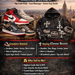 cashing out Sneakers and chrome hearts