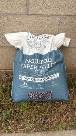 Naturals paper pellet cat litter