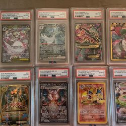 Pokemon PSA 10 Slabs 