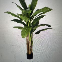 Fake Plant: Banana Leaf Tree