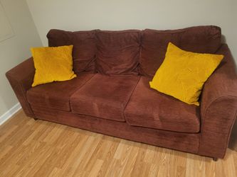 Furniture set - 2 piece set with four pillows