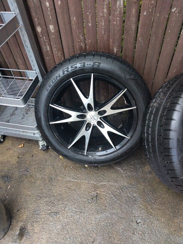 2 18 In American Racing Rims With New Cooper Tires