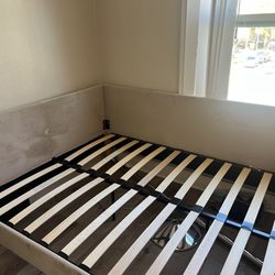 Grey Suede Daybed FULL