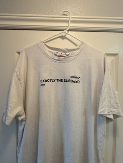 Off White “Exactly The Opposite” Shirt