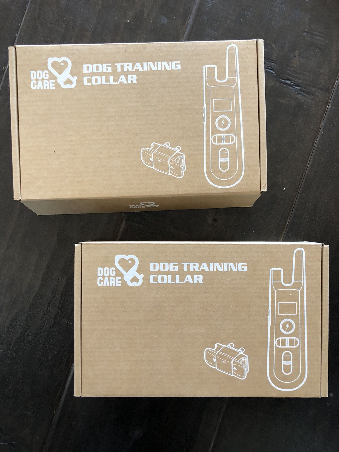 Dog training collars