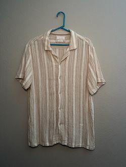 Button Up Shirt Men Large