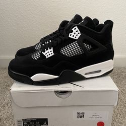 DS Air Jordan 4 White Thunder Size 10