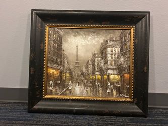 Framed painting for sale