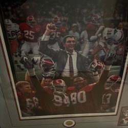 Real authentic Alabama 1993 sugar bowl painting.