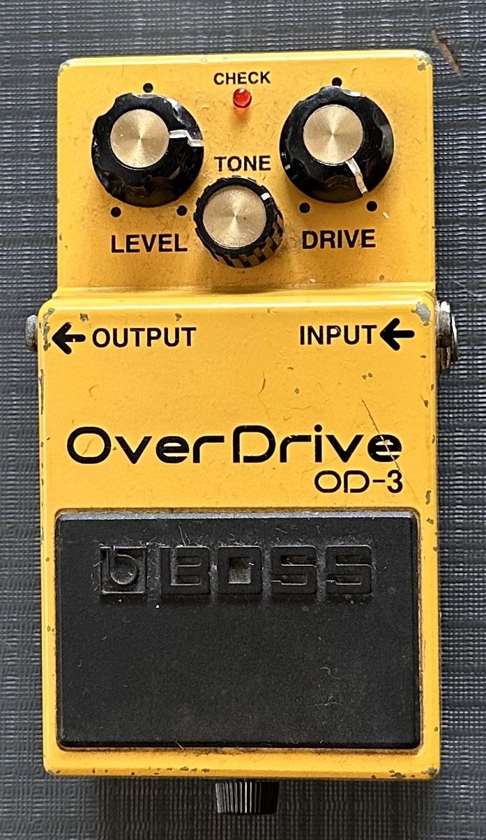 Boss OD-3 Overdrive Pedal