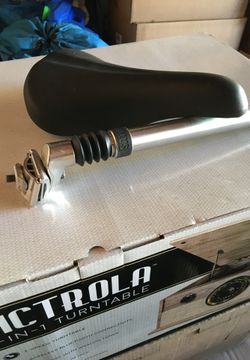 Bike saddle & shock post...