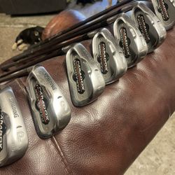 Left-Handed Spalding Irons