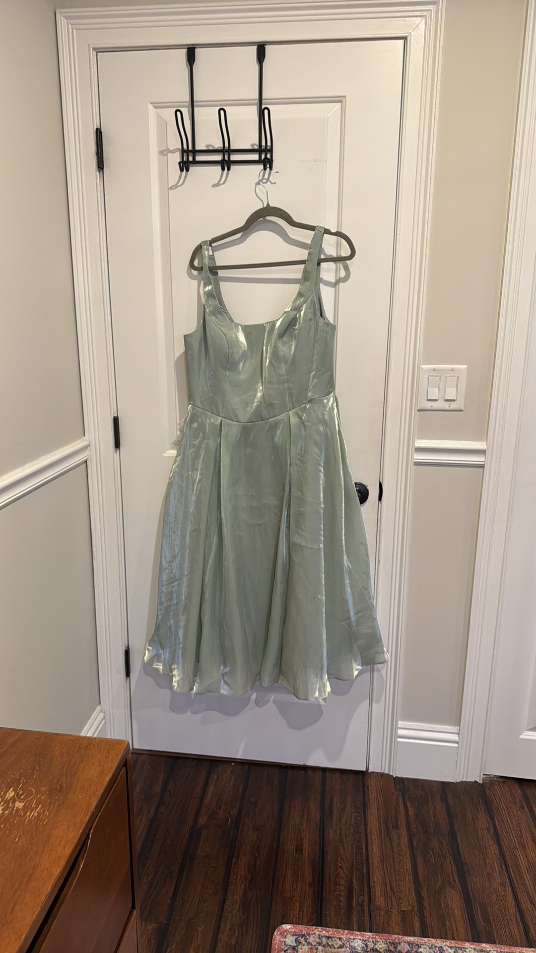 Sage Green Wedding Guest Dress Size 14