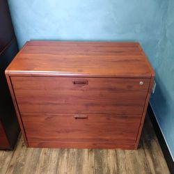 Nice Wood File Cabinet 