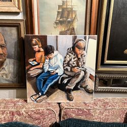 Farewell Youth Original Painting 