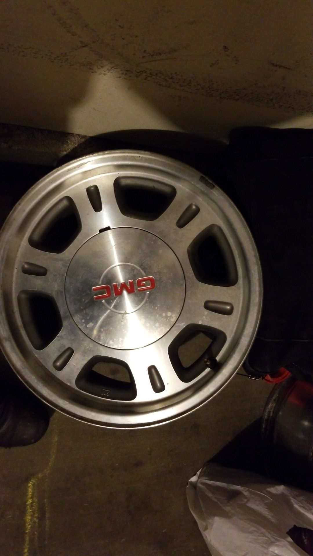 GMC rims I have two of them size 16 six lug parts